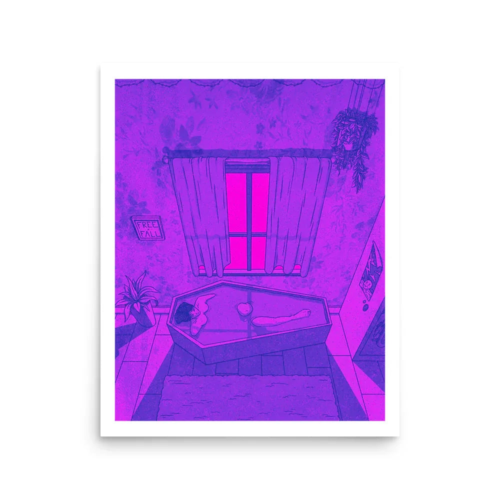 I Need A Bath Print - Zach Daydreams Portfolio & Shop