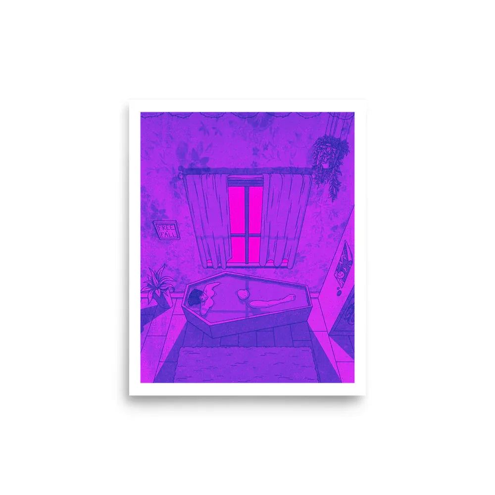 I Need A Bath Print - Zach Daydreams Portfolio & Shop