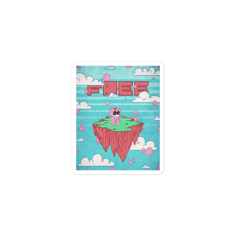 Free Sticker - Zach Daydreams Portfolio & Shop