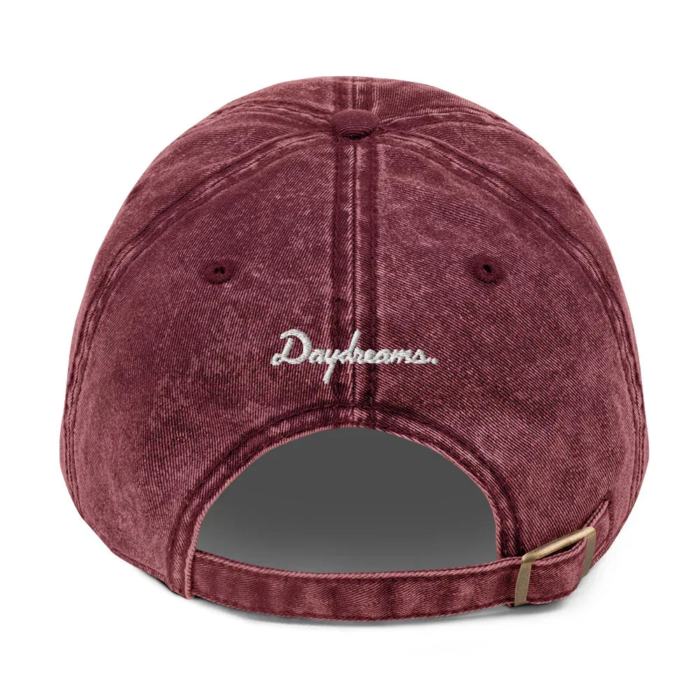 Daydreams Logo Vintage Dad Hat - Zach Daydreams Portfolio & Shop